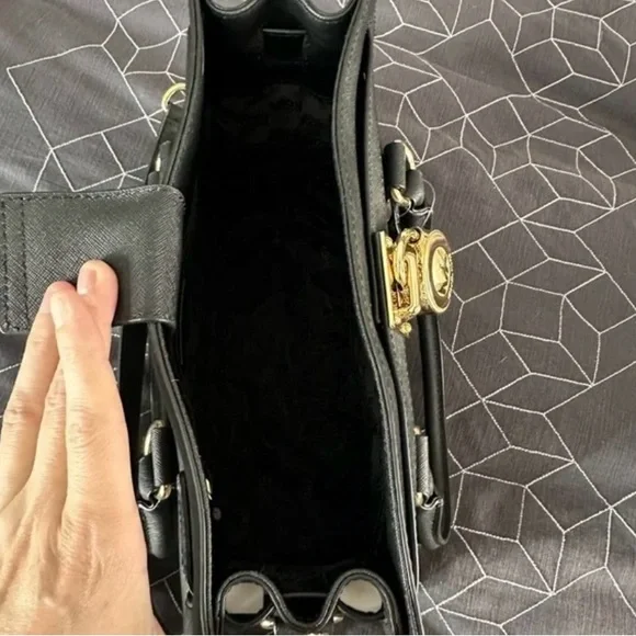 Sold Hamilton Moderne Large Leather Satchel - Picture 4 of 11